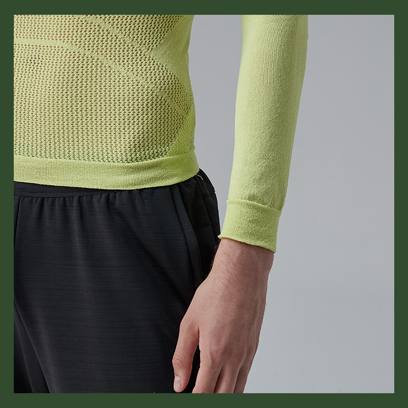 Jersey de hombre con cuello redondoTop RUNNING SOSTENIBLE