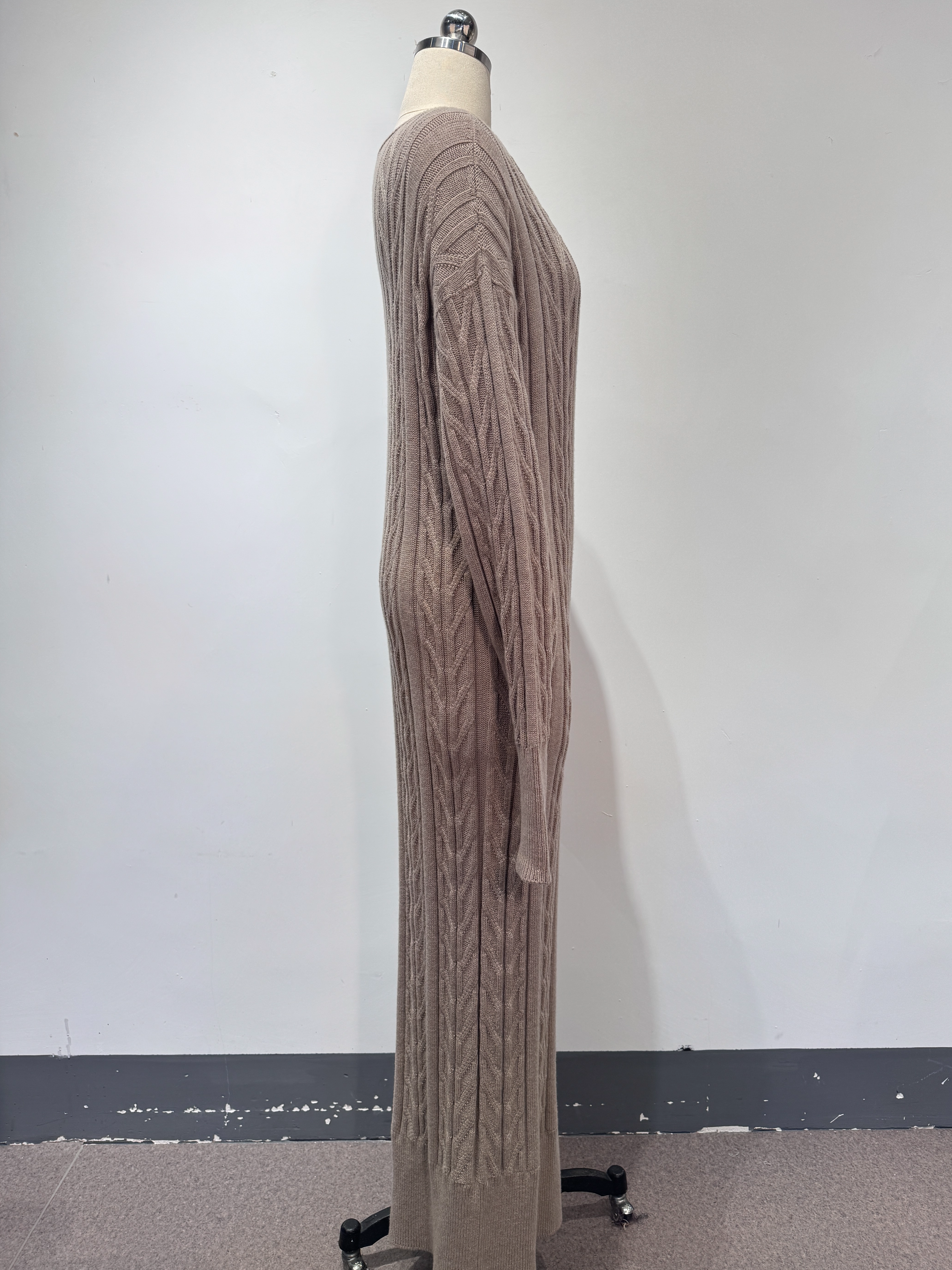 Jupe longue en maille sans couture