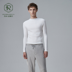 Herren-Thermolite-Heizpullover mit Rundhalsausschnitt, nahtloser Outdoor-Pullover