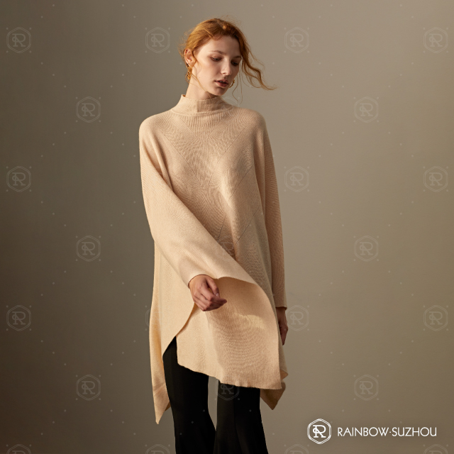 PONCHO PUR CACHEMIRE