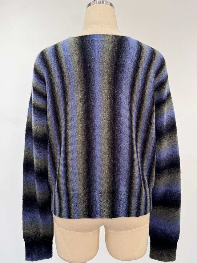 Pull sans couture de couleur d&eacute;grad&eacute;e