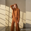 Set aus Pulloveroberteil und -hose aus reinem Kaschmir