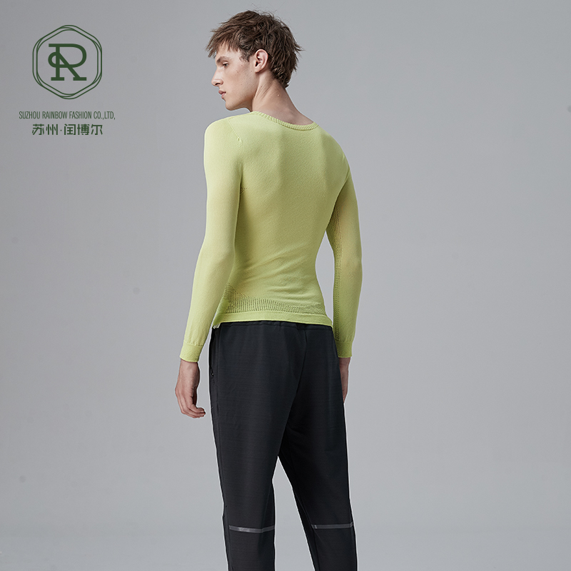 Jersey de hombre con cuello redondoTop RUNNING SOSTENIBLE