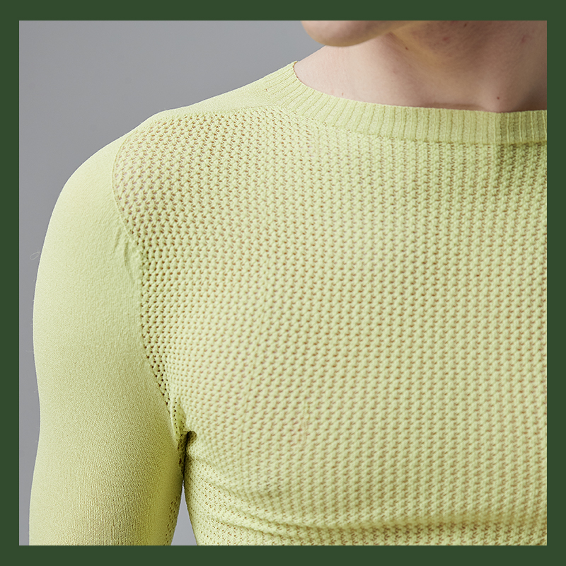 Jersey de hombre con cuello redondoTop RUNNING SOSTENIBLE